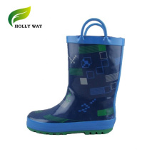 Rubber Rain Shoes Printed Boots for Children